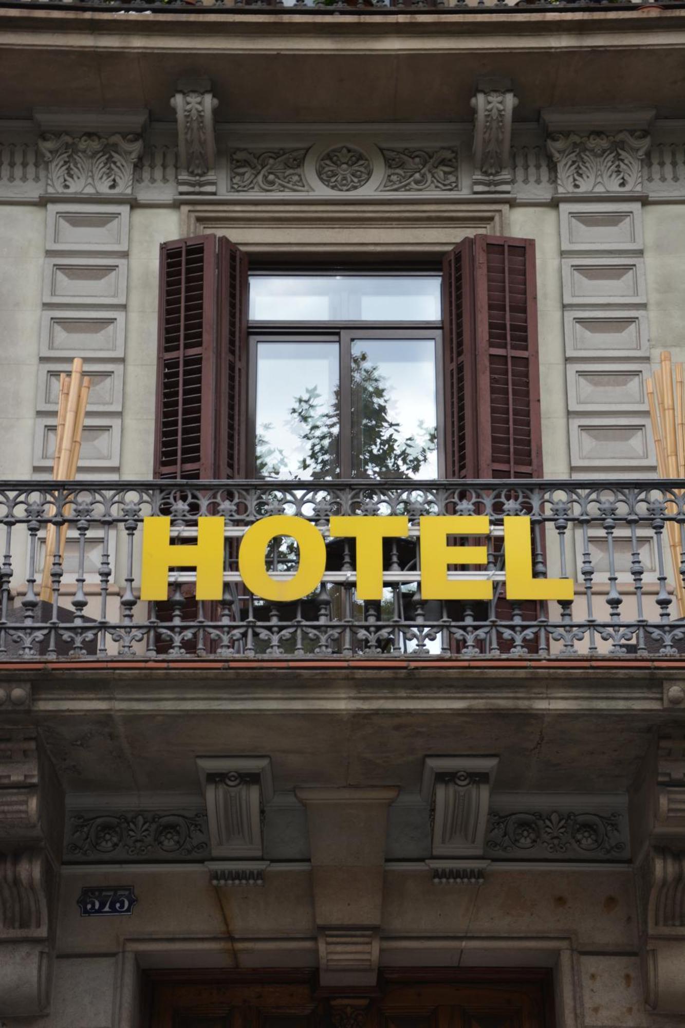 Center Gran Via Hotel Barcelona Eksteriør billede